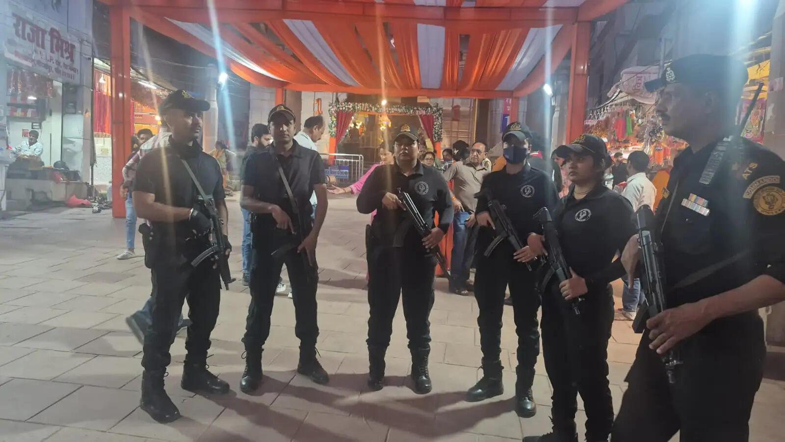 नवरात्र मेले की सुरक्षा कड़ी, एटीएस की नजर में पूरा विंध्यधाम