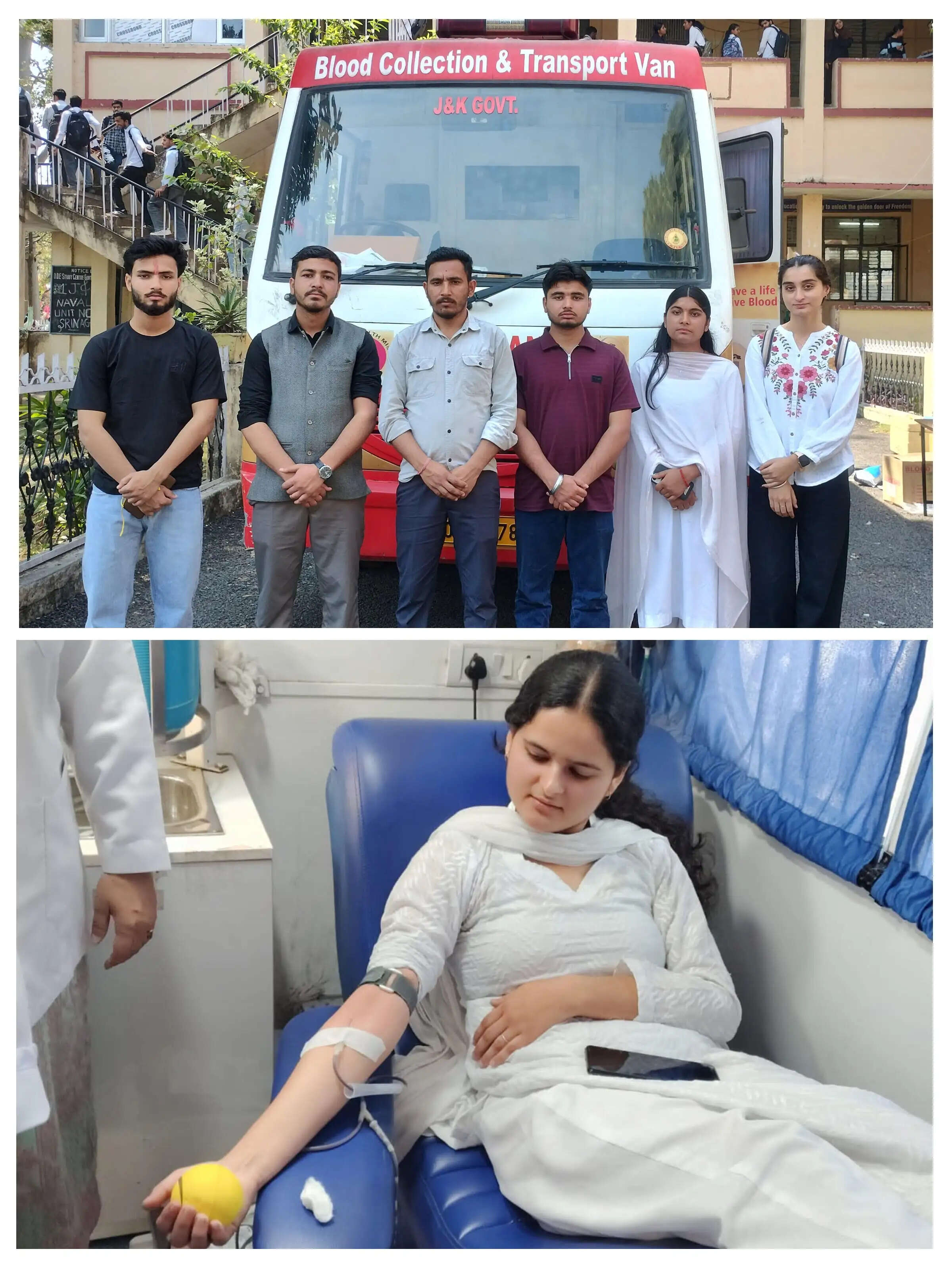 शहीदी दिवस पर एबीवीपी का रक्तदान शिविर, युवाओं ने शहीदों को किया नमन