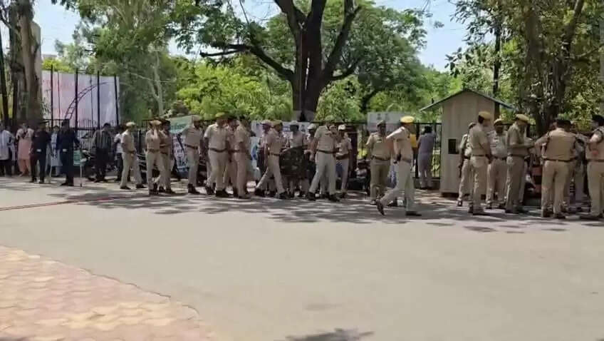 भीलवाड़ा कलेक्ट्री परिसर में बम की धमकी से मचा हड़कंप, बाद में निकली मॉकड्रिल