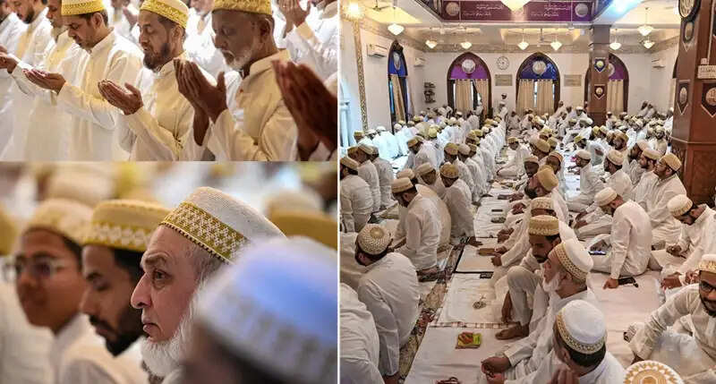 भोपाल में दाऊदी बोहरा समाज ने मनाई बकरीद, मस्जिदों में अदा हुई विशेष नमाज