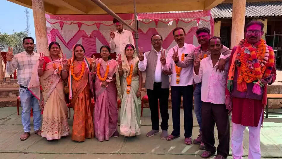 नगर पंचायत मगरलोड भैसमुंडी में कांग्रेस की लीलेश सुरेश साहू 1134 वोटों से जीती