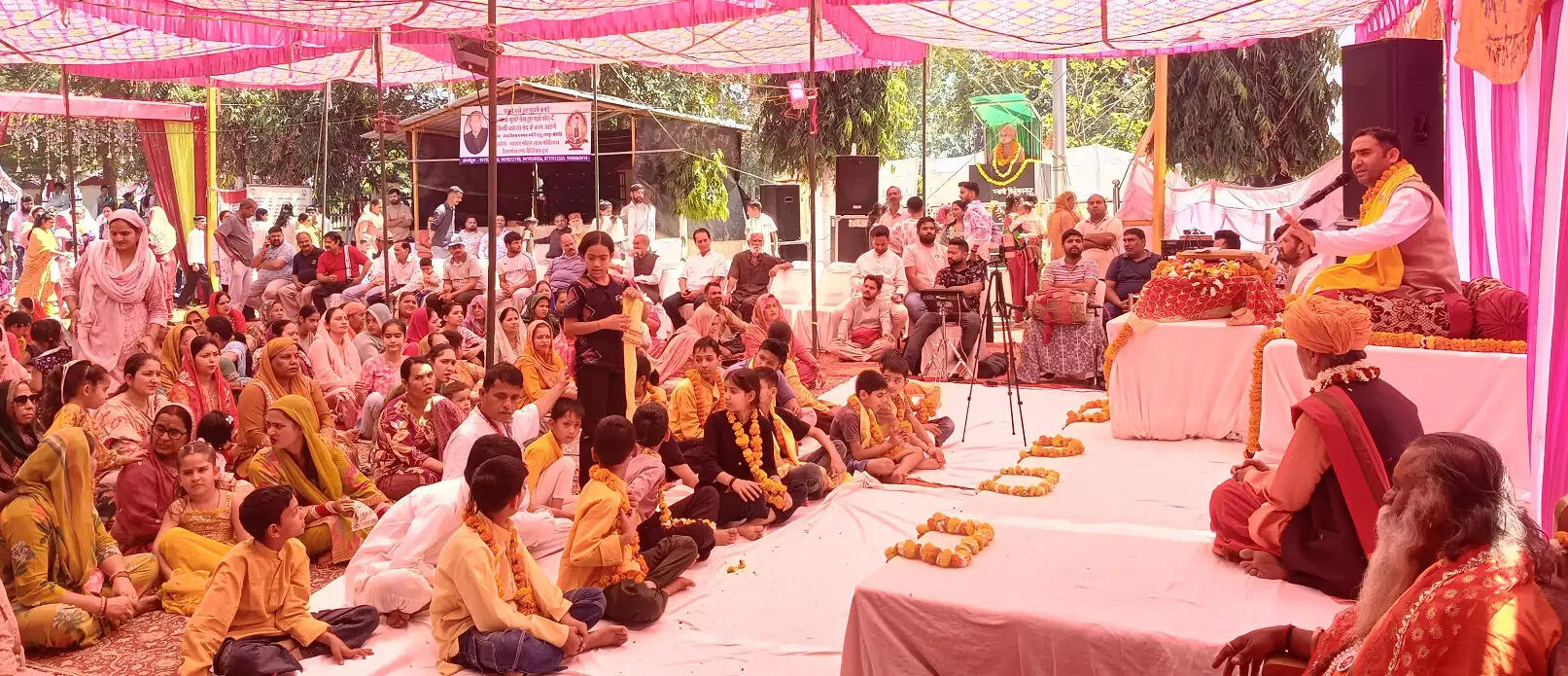 सेठ ब्राह्मण बिरादरी की वार्षिक मेल, सत्संग और भंडारे का आयोजन