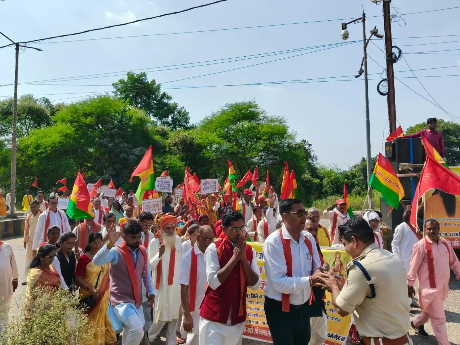 अनूपपुर: अवैध शराब-नशे के खिलाफ भगवती मानव कल्याण संगठन ने रैली निकाल कार्रवाई की मांग