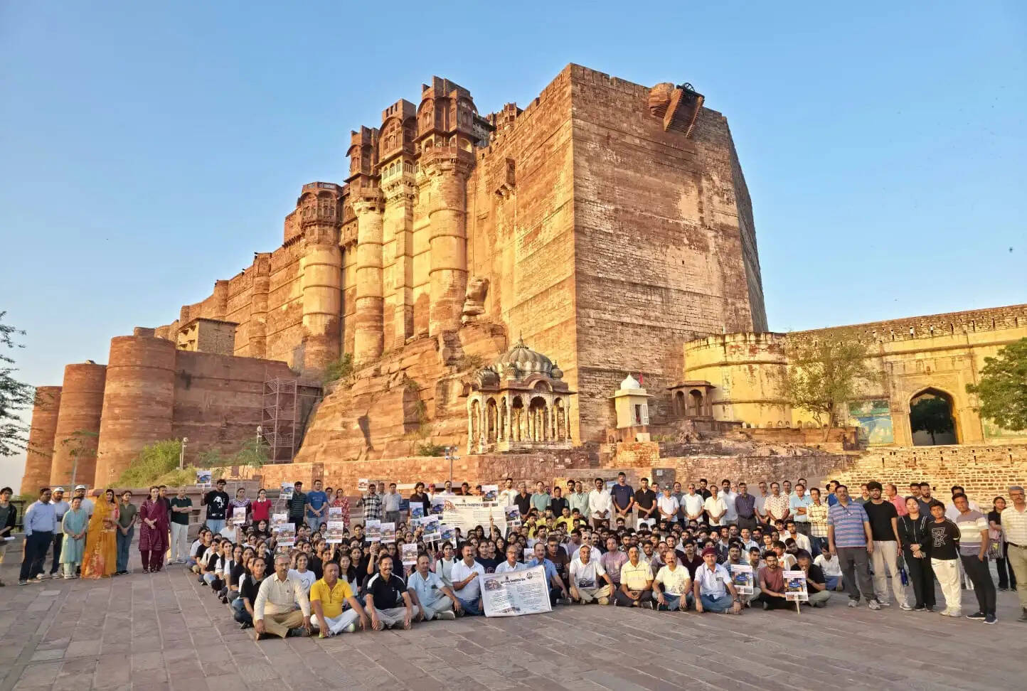 अतंरराष्ट्रीय भू विविधता दिवस पर निकाली जियो हेरिटेज वॉक