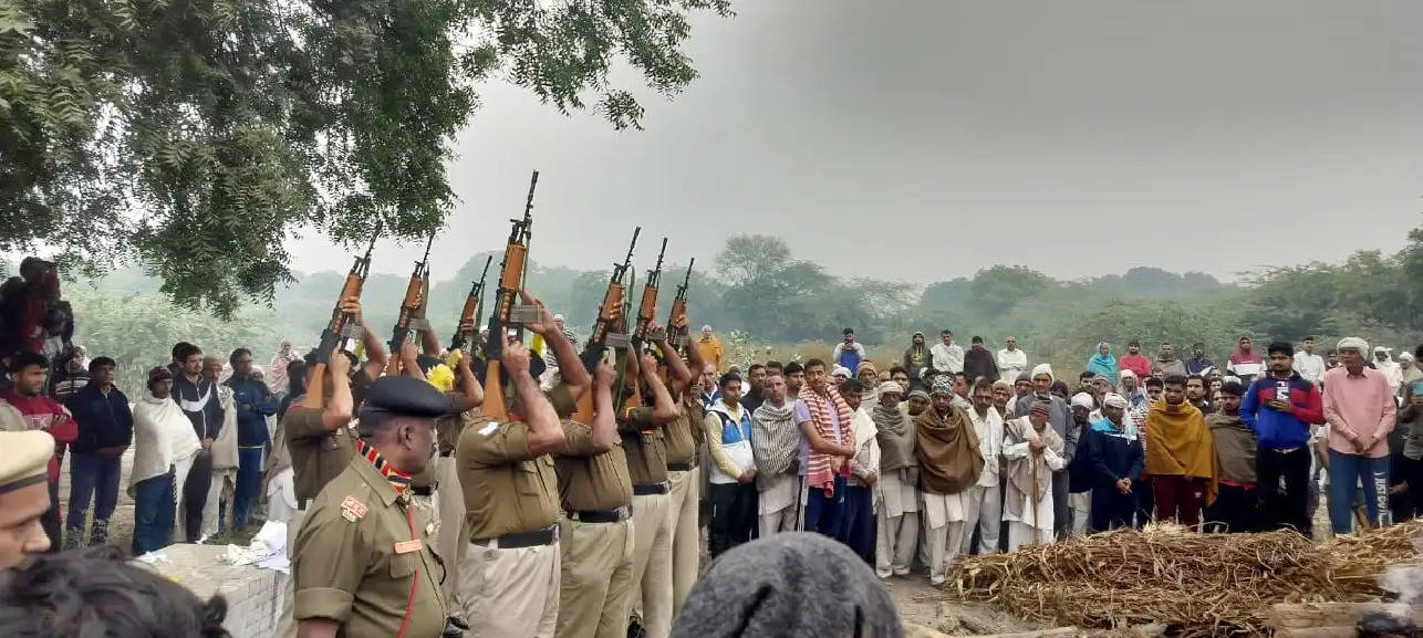 सोनीपत : बीएसएफ जवान का राजकीय सम्मान के साथ अंतिम संस्कार हुआ