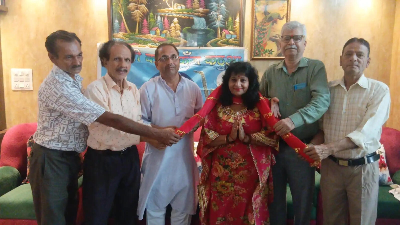 ऊषा मौगा फिर बनीं त्रिवेणी कला कुंज की प्रधान, नई कार्यकारिणी का सर्वसम्मति से गठन
