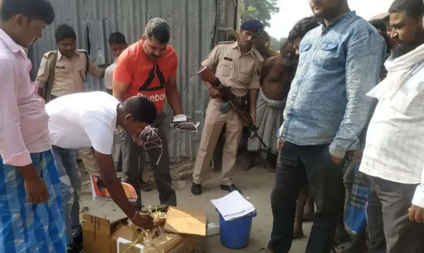 पुलिस ने गाछपारा से 21 यूनिट ब्लड किया जब्त