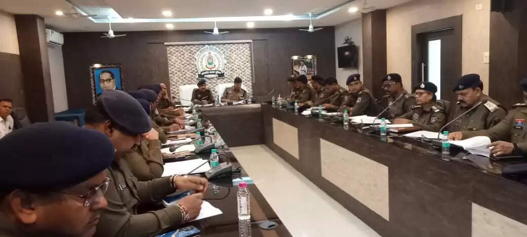जांजगीर में मुख्यमंत्री  साय के आगमन को लेकर सुरक्षा व्यवस्था की उच्चस्तरीय समीक्षा बैठक