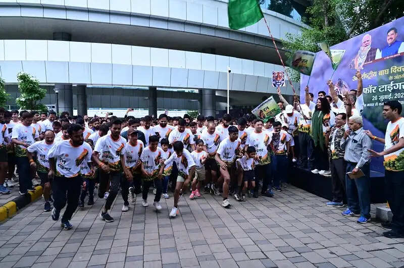 भोपालः वन विहार में रन फॉर टाइगर का भव्य आयोजन, 600 नागरिकों ने लगाई बाघ संरक्षण की दौड़