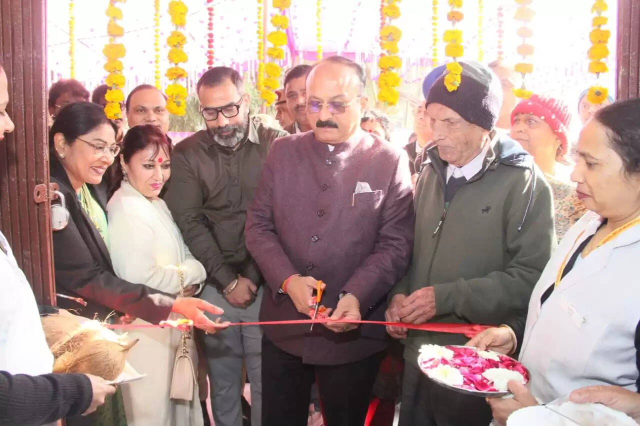 मंत्री सूद ने जनकपुरी में आरोग्य मंदिर का किया शुभारंभ