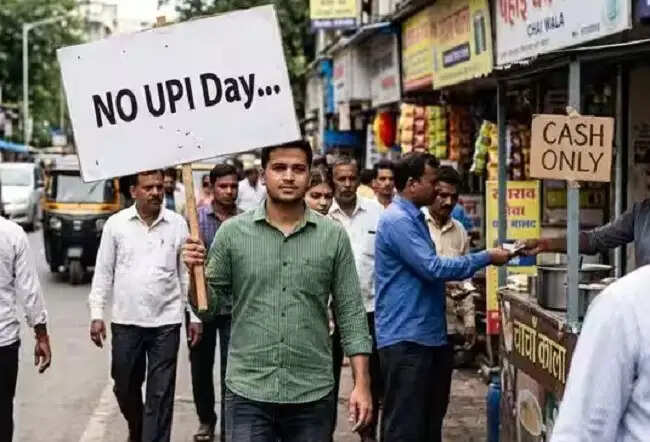 मप्र में आज व्यापारियों का प्रस्तावित 0.4 प्रतिशत एमडीआर के विरोध में आज 'नो यूपीआई डे'
