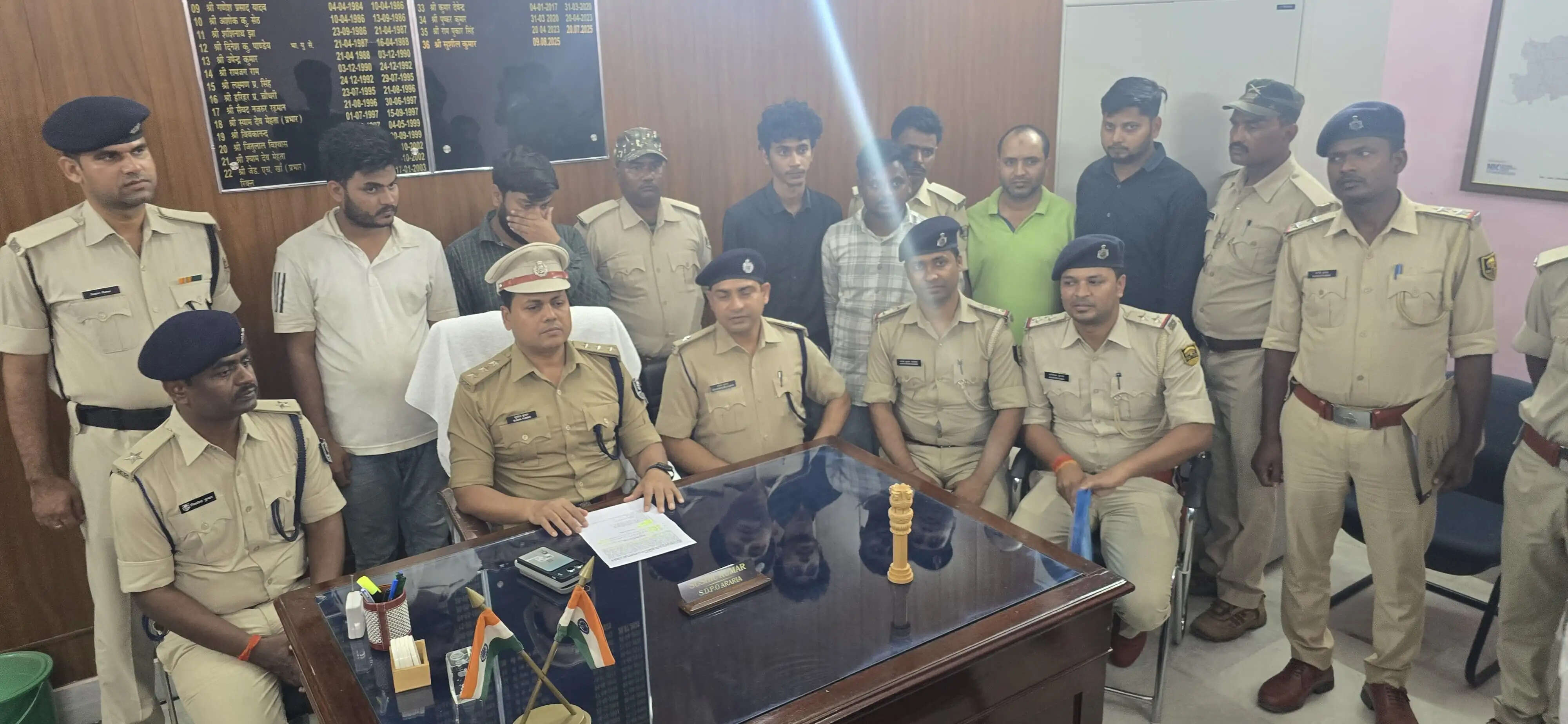 फर्जी तरीके से प्रमाण पत्र बनाने वाले गिरोह का खुलासा,चार गिरफ्तार