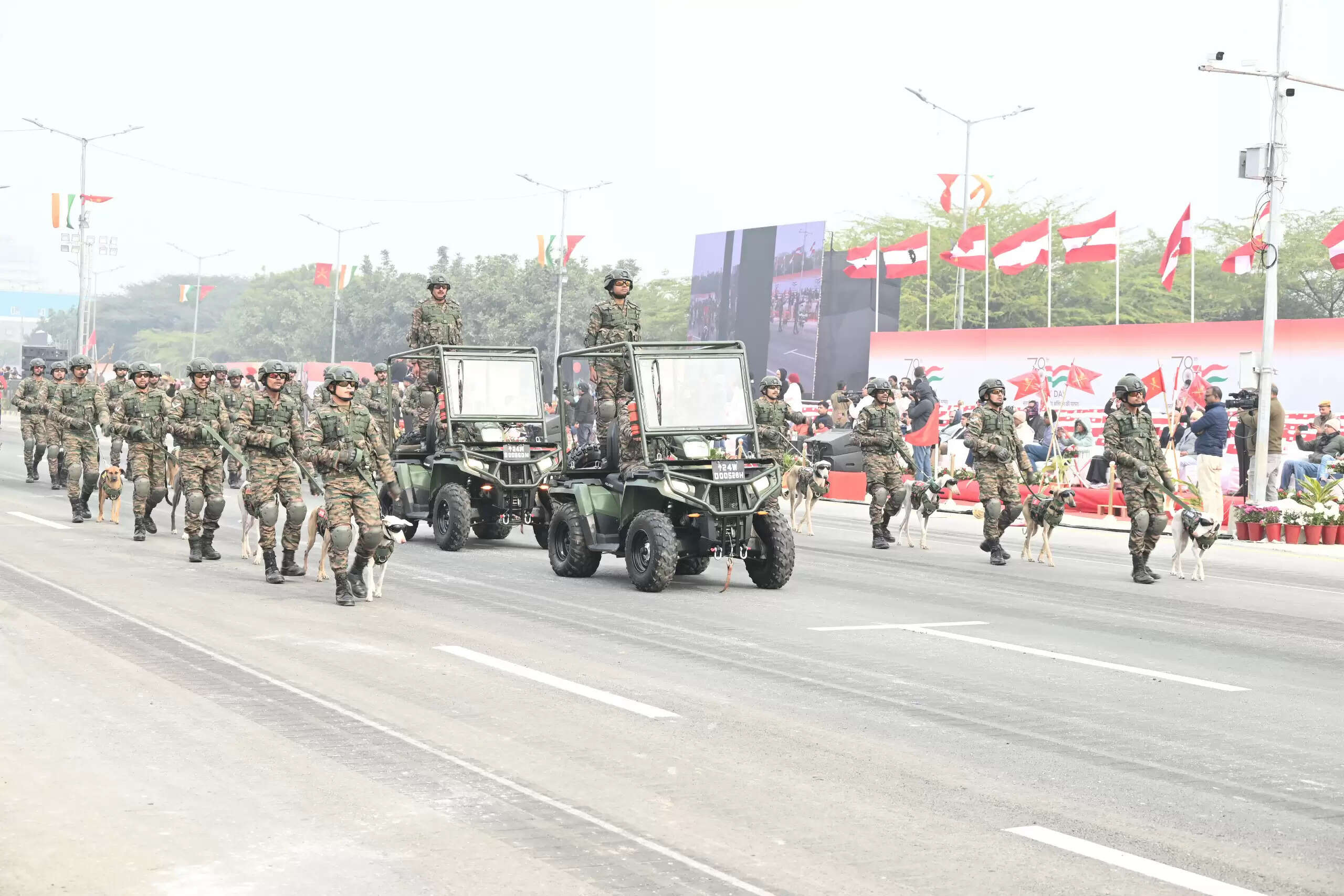 सेना दिवस परेड: फुल ड्रेस रिहर्सल में हुआ सेना के साहस, शौर्य और स्वाभिमान का जीवंत प्रदर्शन