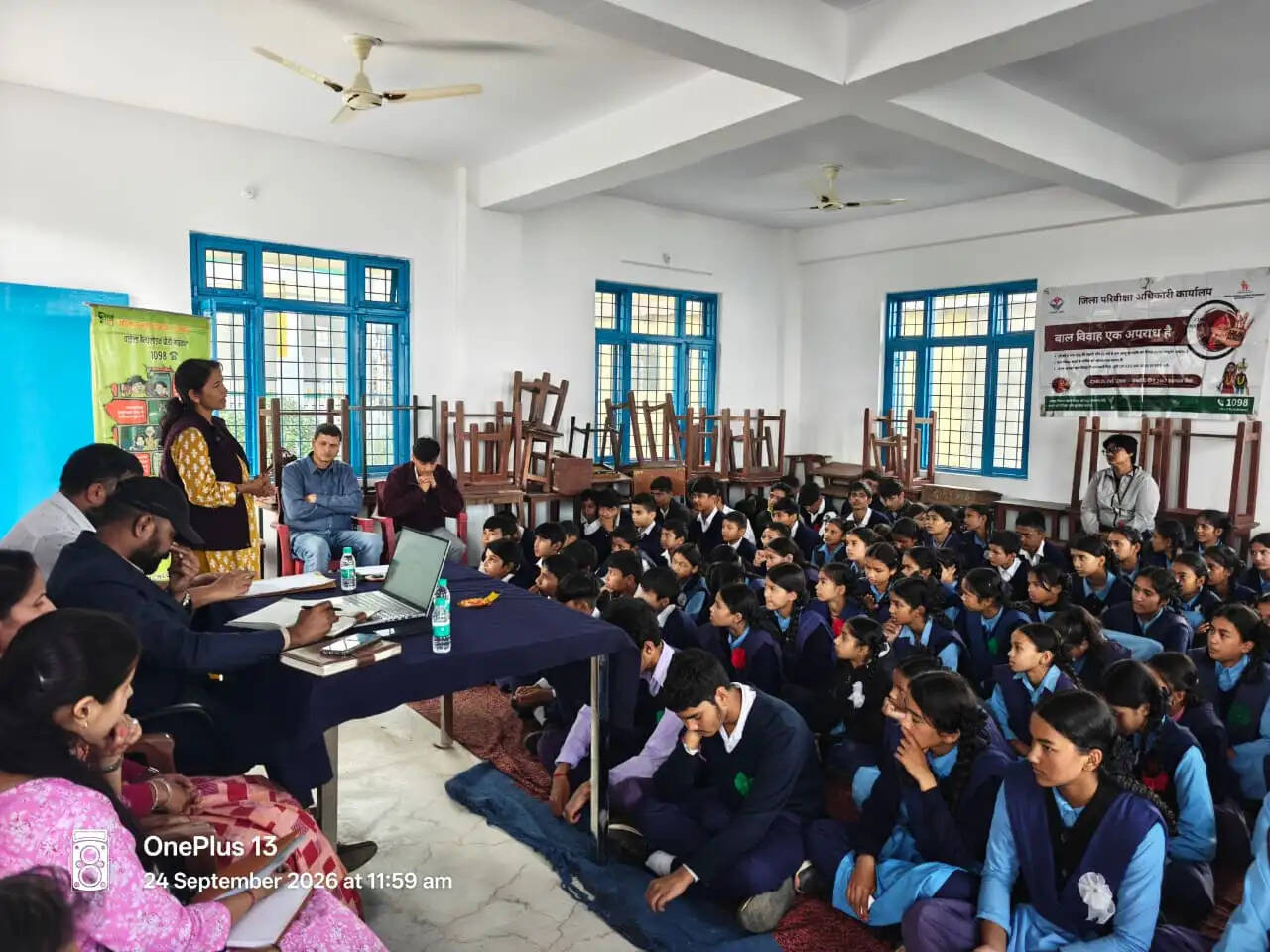 जीआईसी खिर्सू में बाल अधिकार, पॉक्सो एक्ट और साइबर सुरक्षा जागरूकता अभियान