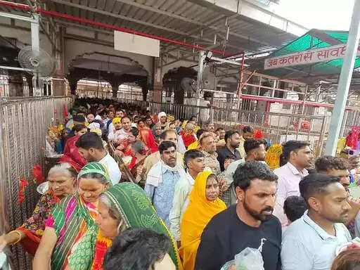 नव संवत्सर के साथ ही चैत्र नवरात्रि शुरू : सीकर के जीण माता और कैलादेवी के चैत्र लक्खी मेले में उमड़ रहे श्रद्धालु