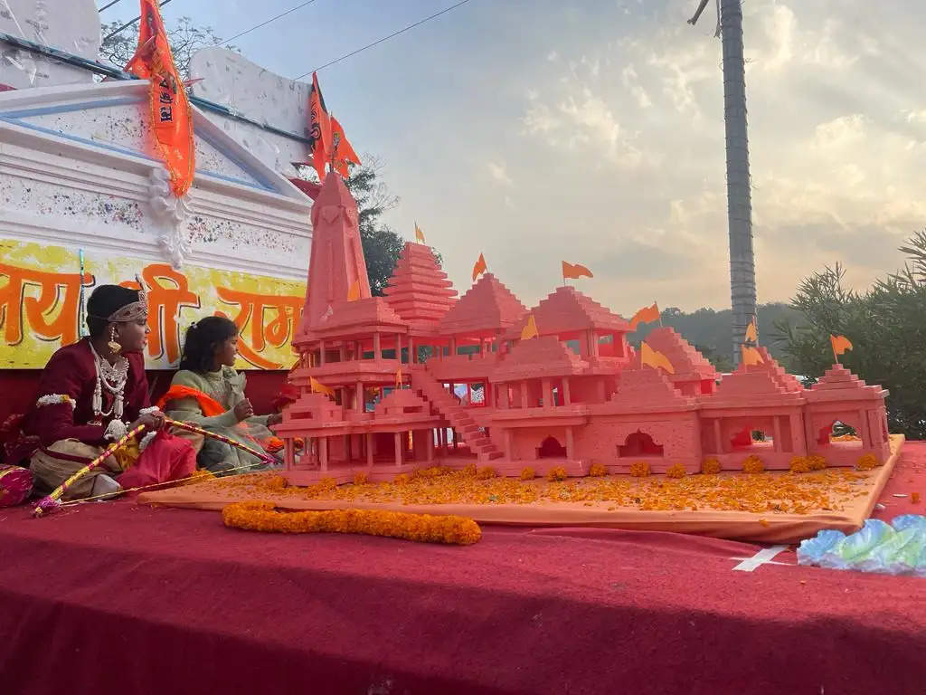 अनूपपुर: गांव और नगर हुआ अयोध्या धाम,उत्साह, उमंग और उल्लास से मनाया गया रामोत्सव