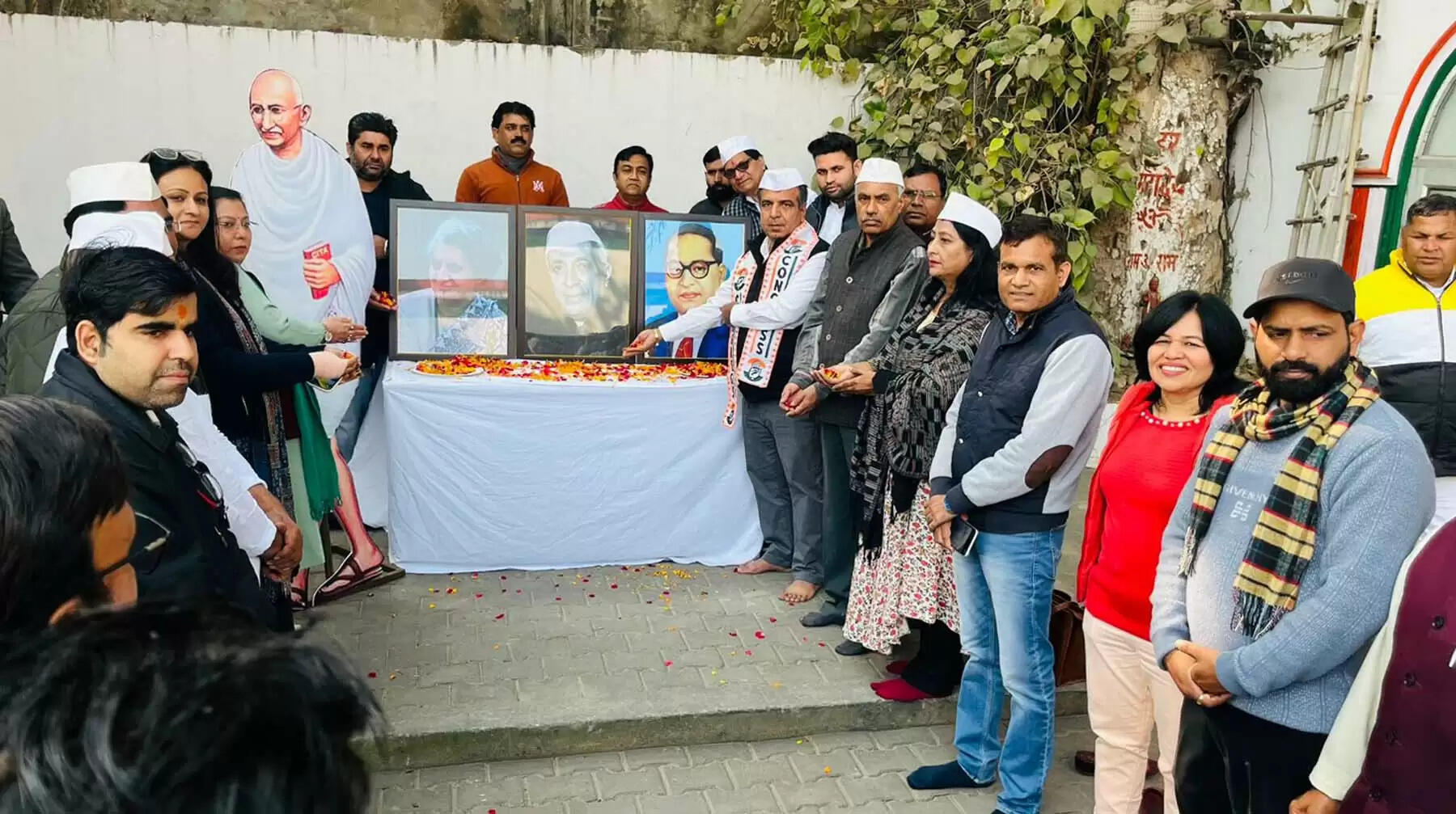 गुरुग्राम: भारतीय स्वतंत्रता संग्राम की रीढ़ रही कांग्रेस ने सदा देश को मजबूती दी: पंकज डावर