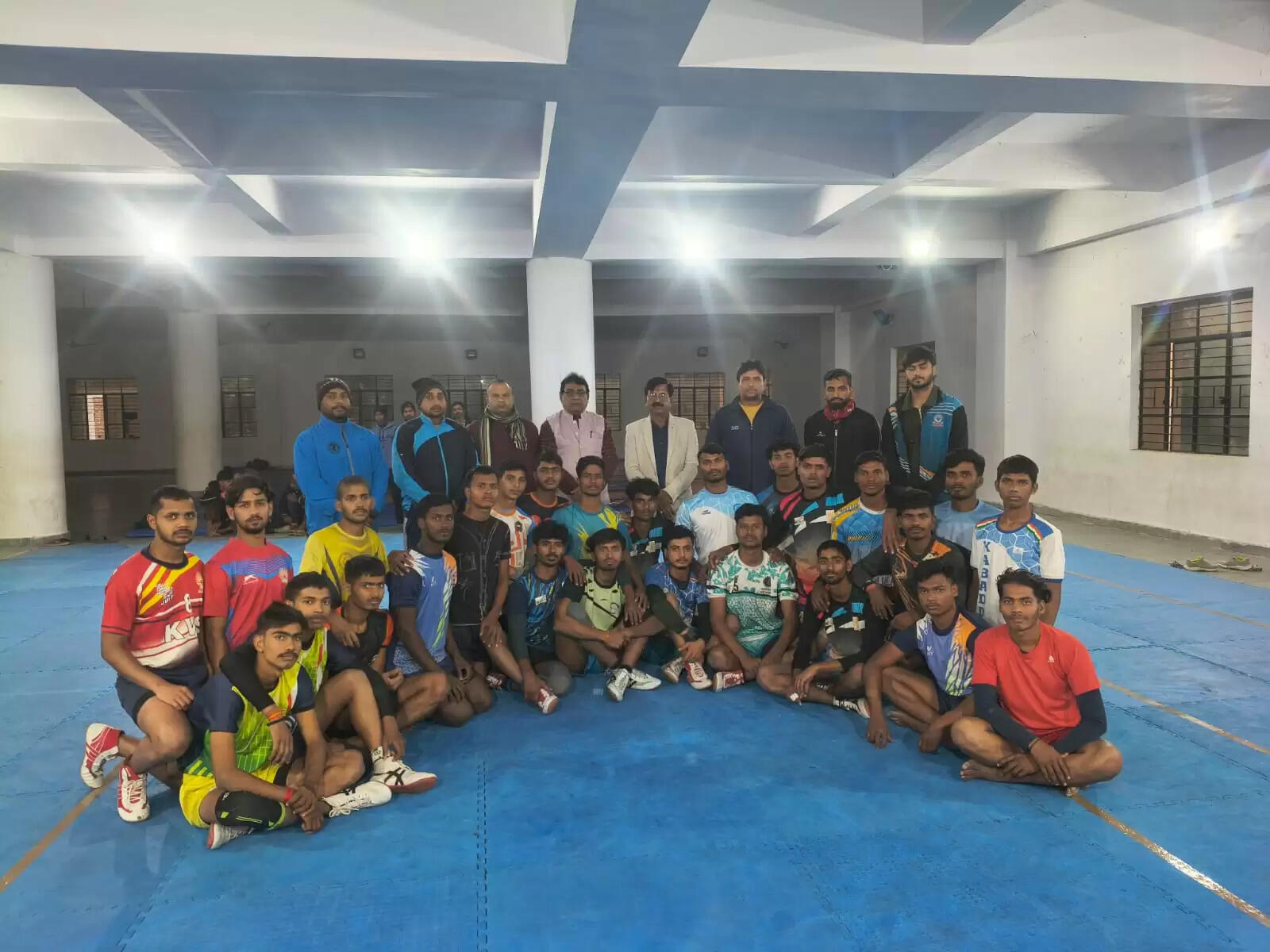 बिहार राज्य जूनियर कबड्डी प्रतियोगिता 2025 के लिए सारण टीम का हुआ ट्रायल