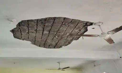 गोगुंदा के अटल सेवा केंद्र में प्लास्टर गिरने से तीन घायल