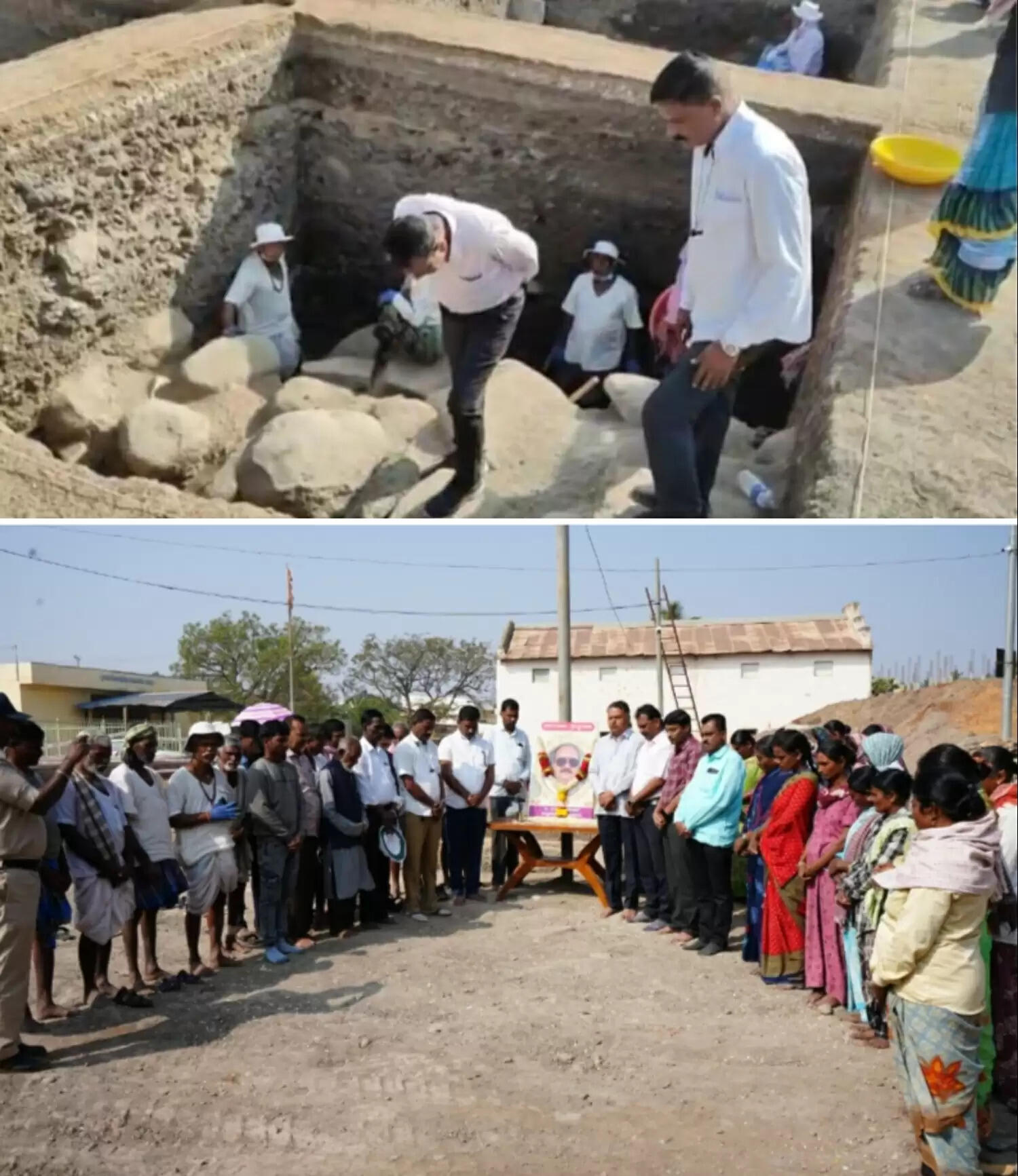 कर्नाटक के गदग जिले के ऐतिहासिक लक्कुंडी में उत्खनन कार्य तेज़