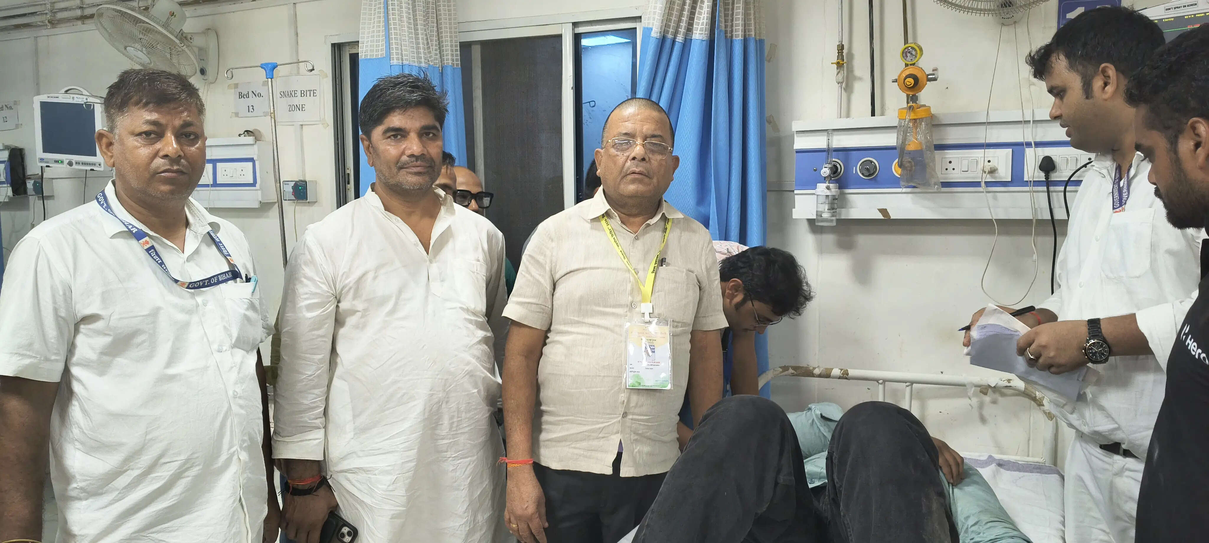 सीवान में बड़ा हादसा टला: करंट की चपेट में आए दर्जनभर लोग