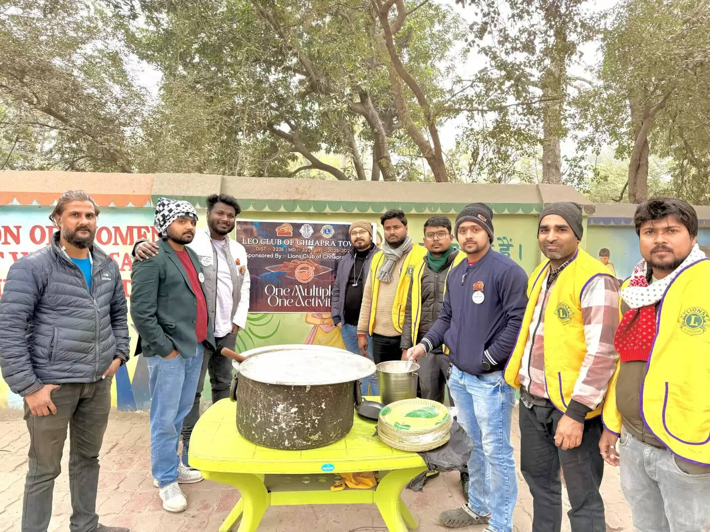 लियो क्लब ने चलाया सेवा अभियान