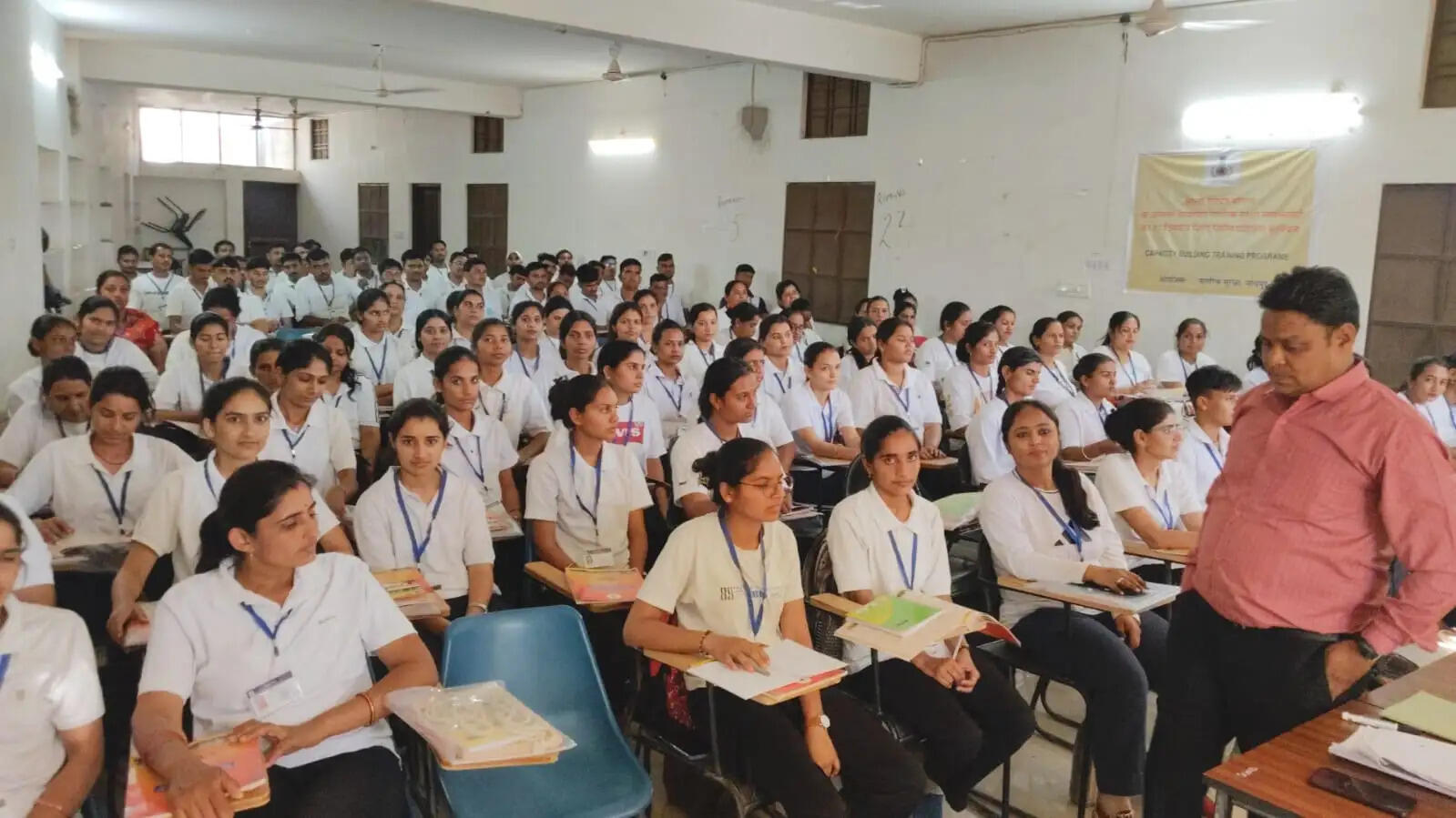 शिविर में किया स्वयंसेवकों की क्षमता का विकास