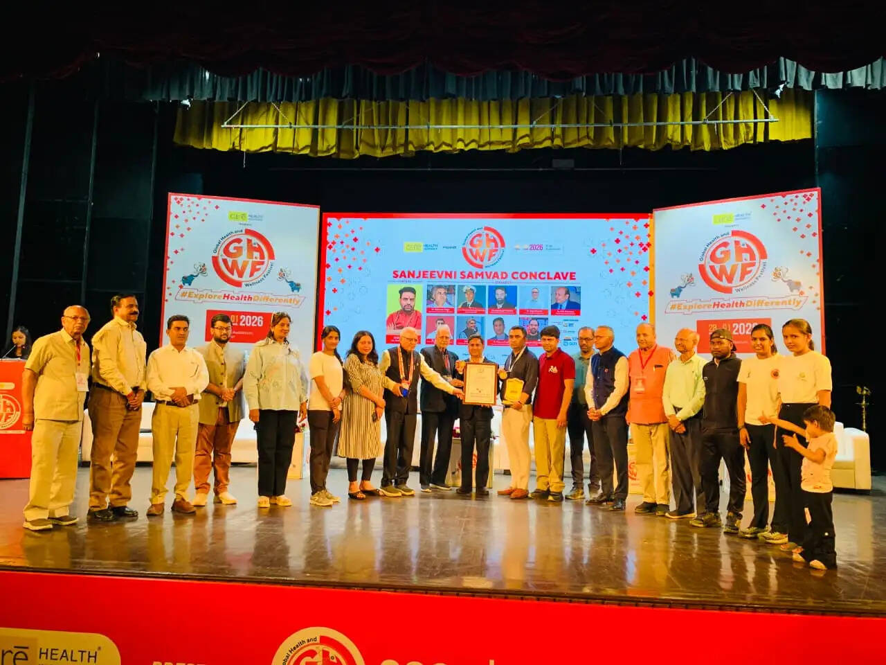 ग्लोबल हेल्थ एंड वेलनेस फेस्टिवल जयपुर में हुआ आगाज