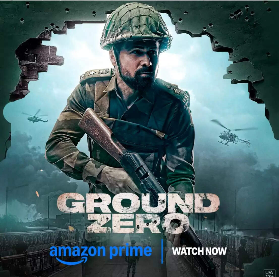 प्राइम वीडियो ने किया ऐलान, आज से ग्लोबल स्ट्रीम होगी 'ग्राउंड जीरो'