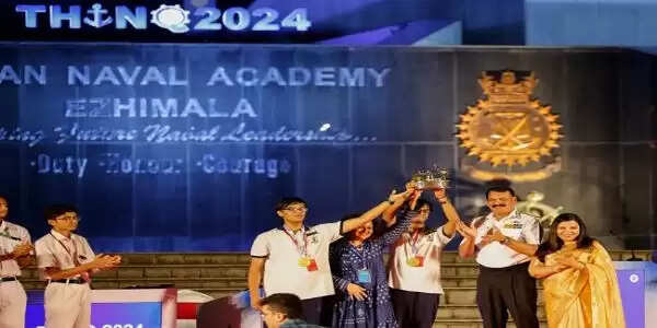 नौसेना की 'क्विज&nbsp;थिंक' का विजेता बना&nbsp;जयपुर का जयश्री पेरीवाल हाई स्कूल