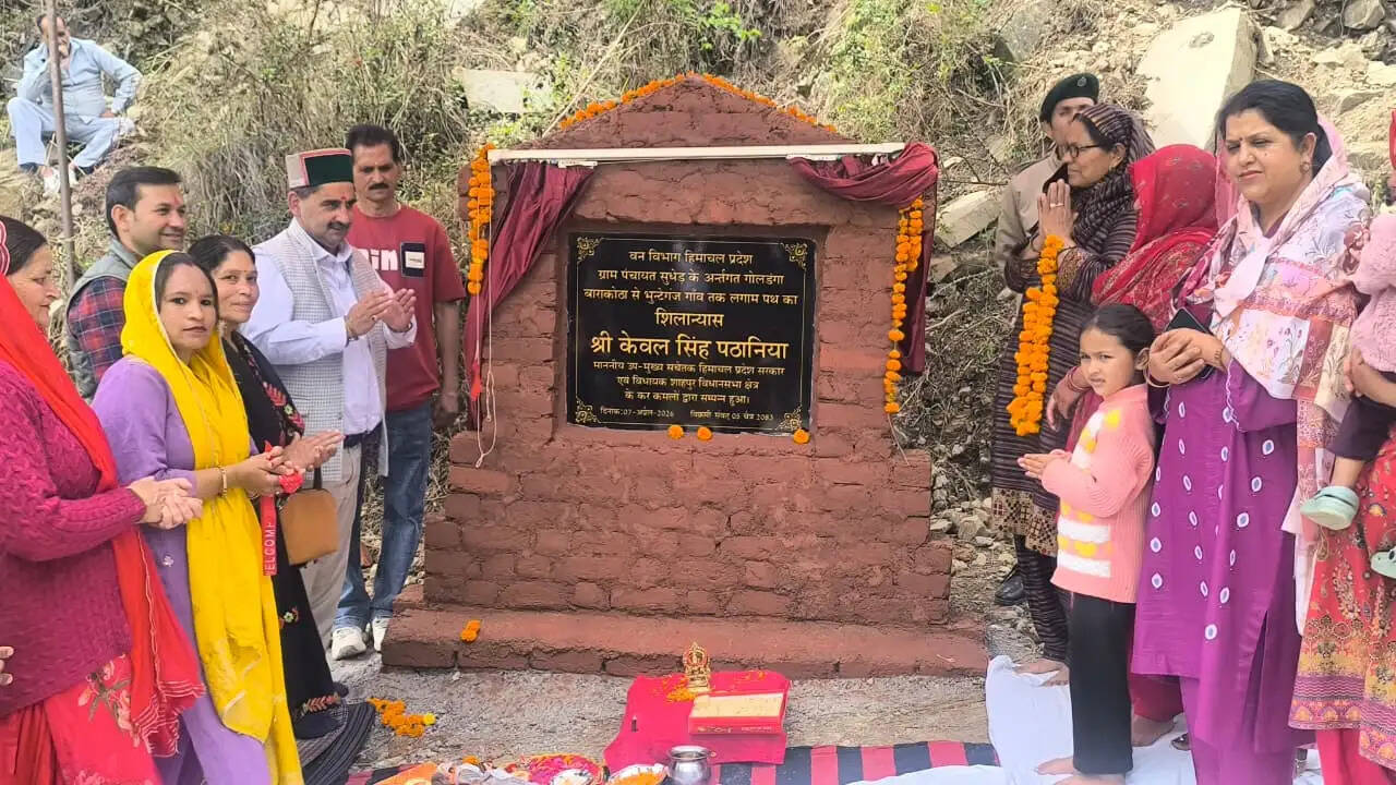 उपमुख्य सचेतक ने दो संपर्क सड़कों का किया शिलान्यास, 450 लोगों को मिलेगा लाभ