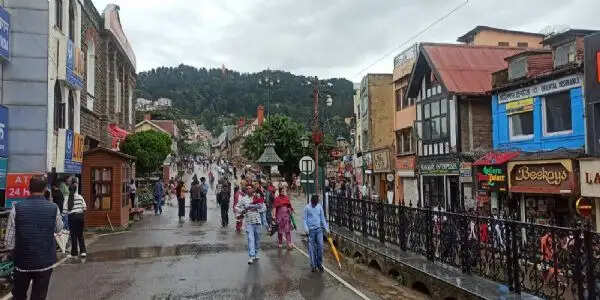 हिमाचल में छह दिन भारी बारिश की चेतावनी, शिमला में भूस्खलन, प्रदेश भर में 150 सड़कें बंद