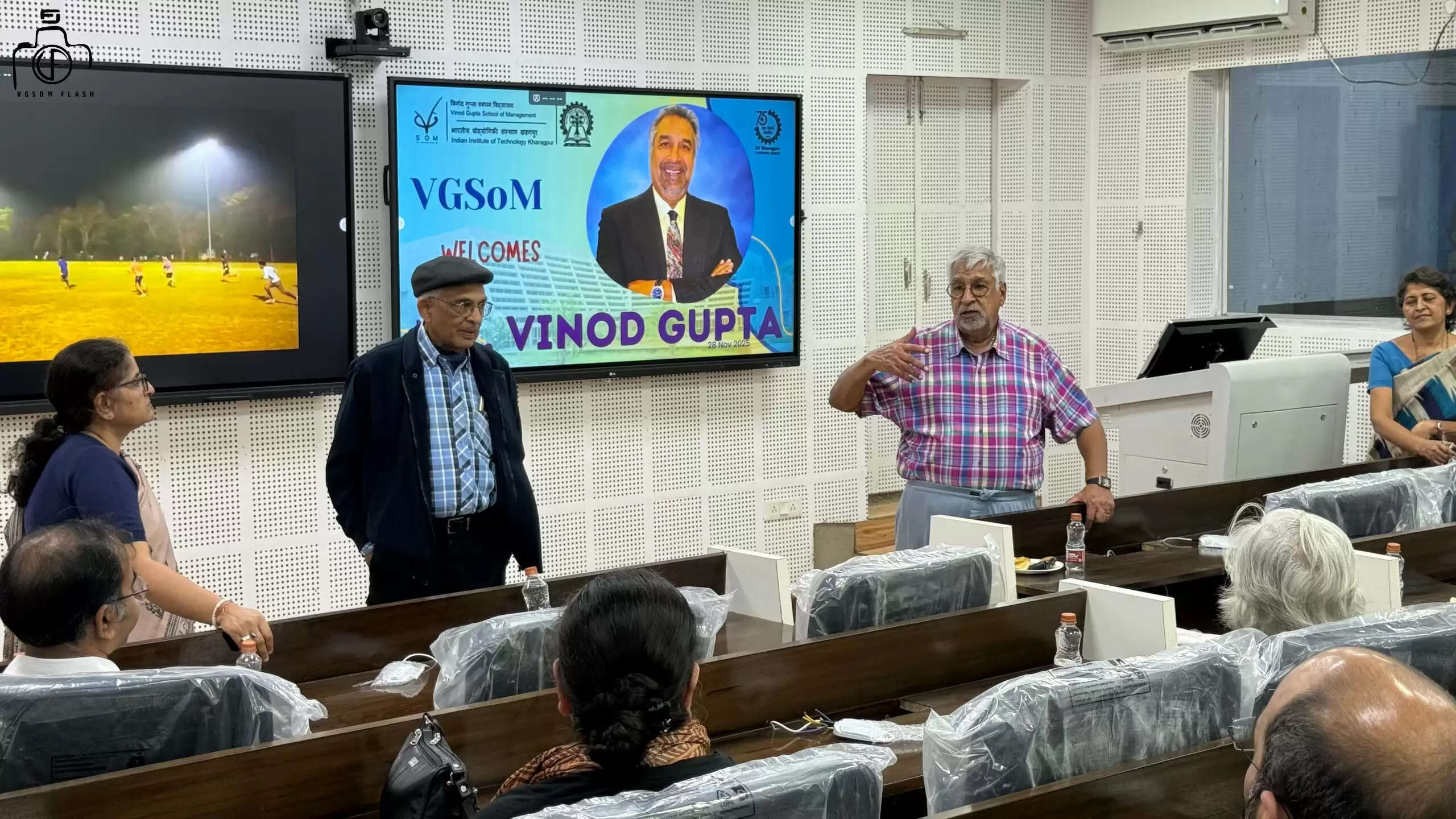 आईआईटी खड़गपुर में अवसंरचना विस्तार की बड़ी पहल, विनोद गुप्ता ने रखी नए शैक्षणिक भवन की नींव