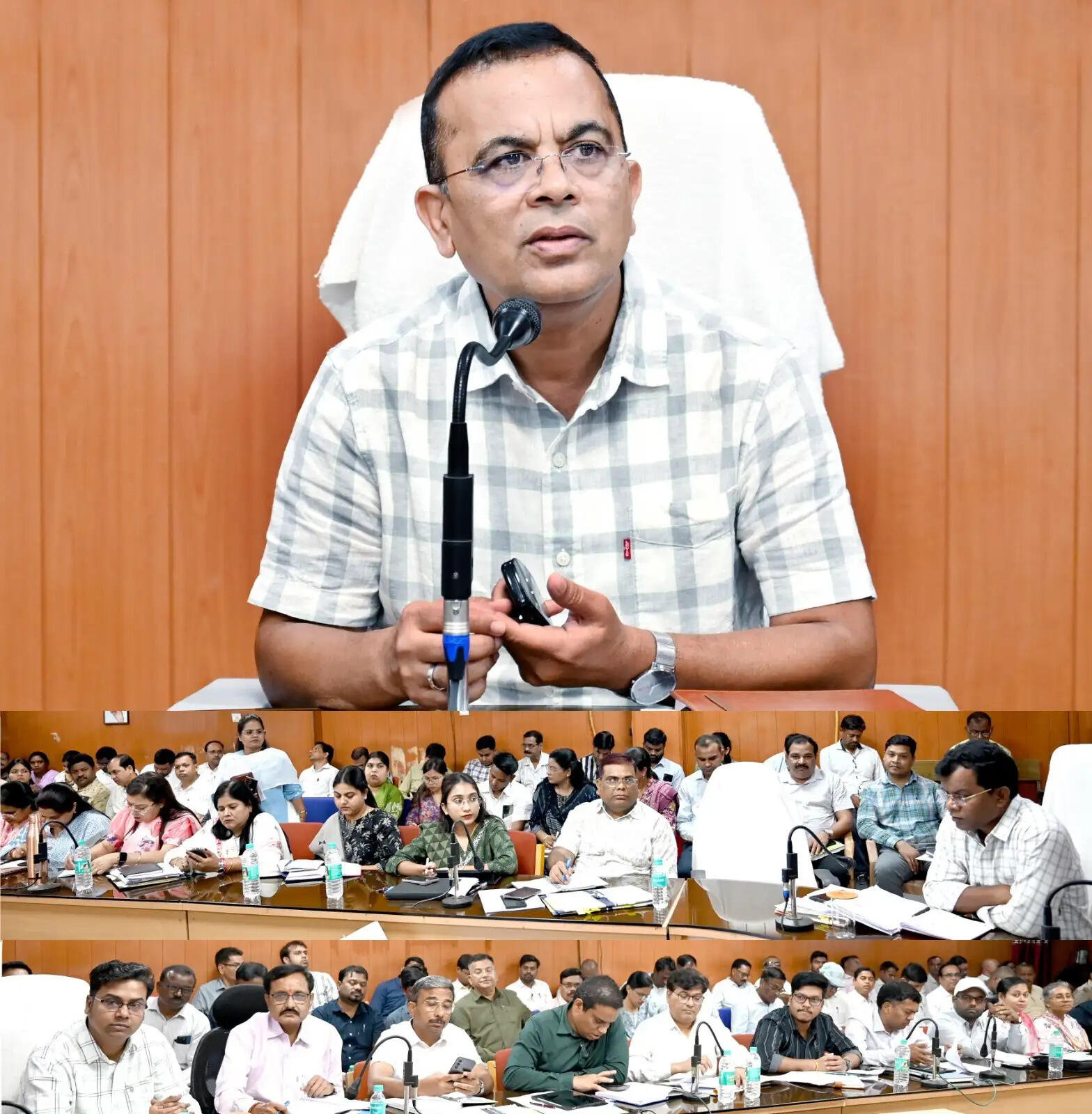 जांजगीर चांपा : कलेक्टर ने लंबित प्रकरणों काे शीघ्र निराकरण करने दिए निर्देश