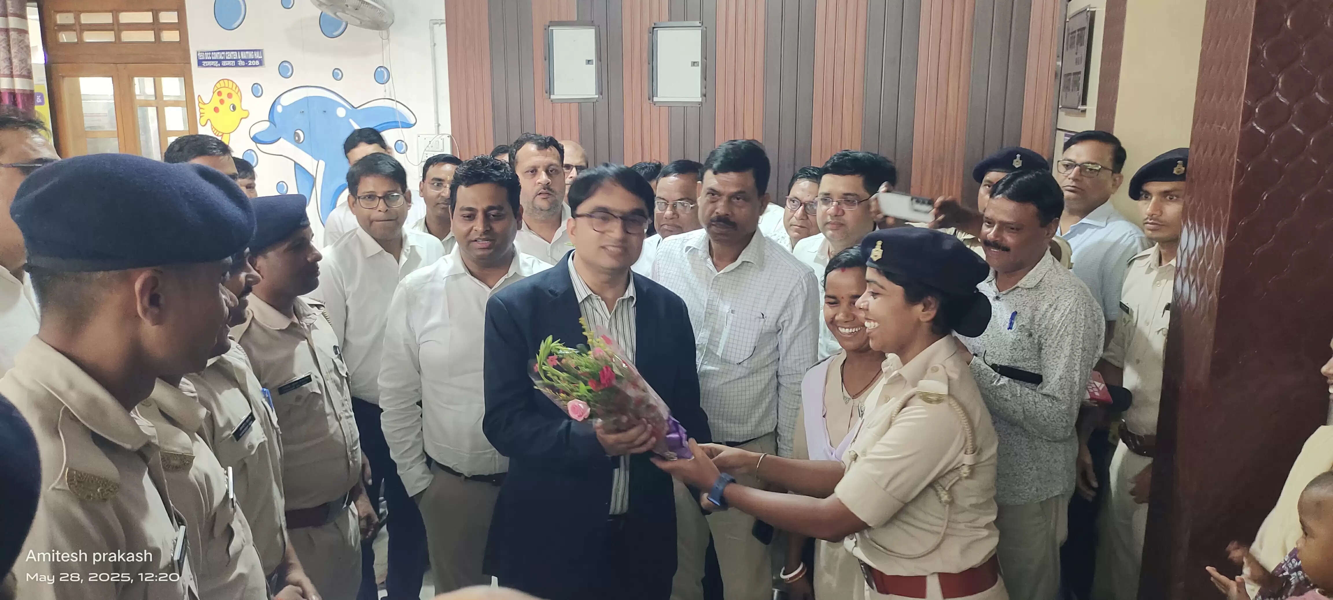 रामगढ़ के 14 वें डीसी के रूप में फैज अक अहमद मुमताज ने ग्रहण किया प्रभार