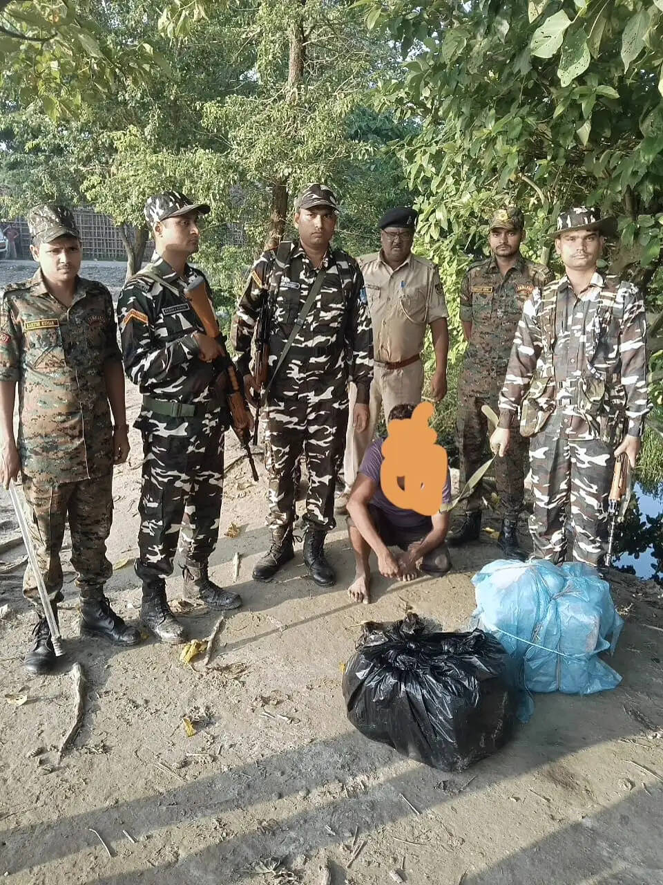 34 किलो गांजा के साथ नेपाली तस्कर गिरफ्तार