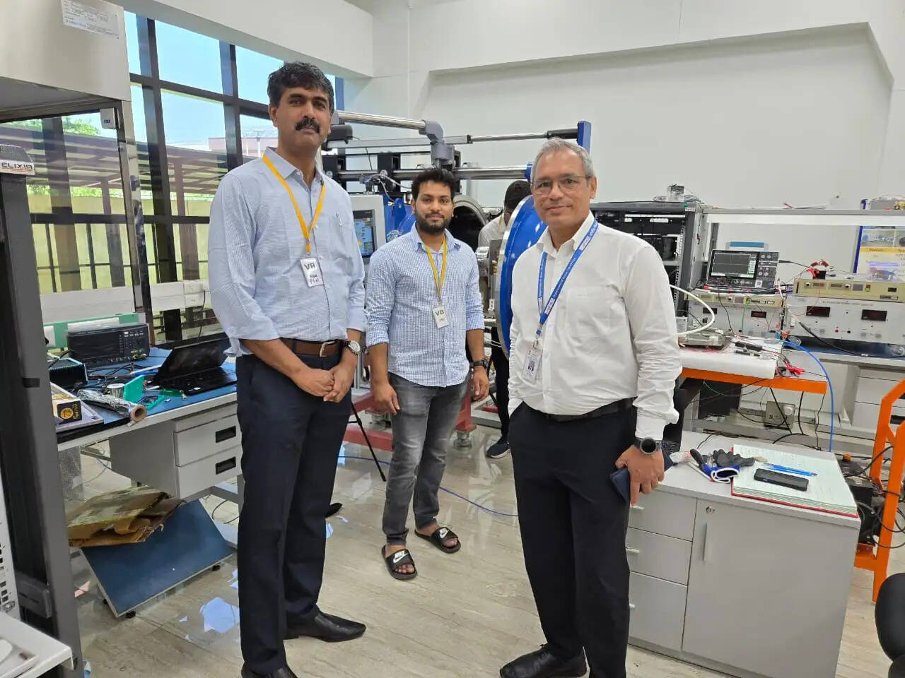 अहमदाबाद दौरे पर गए एसबीयू के कुलपति ने की नोडल सेंटर पर चर्चा