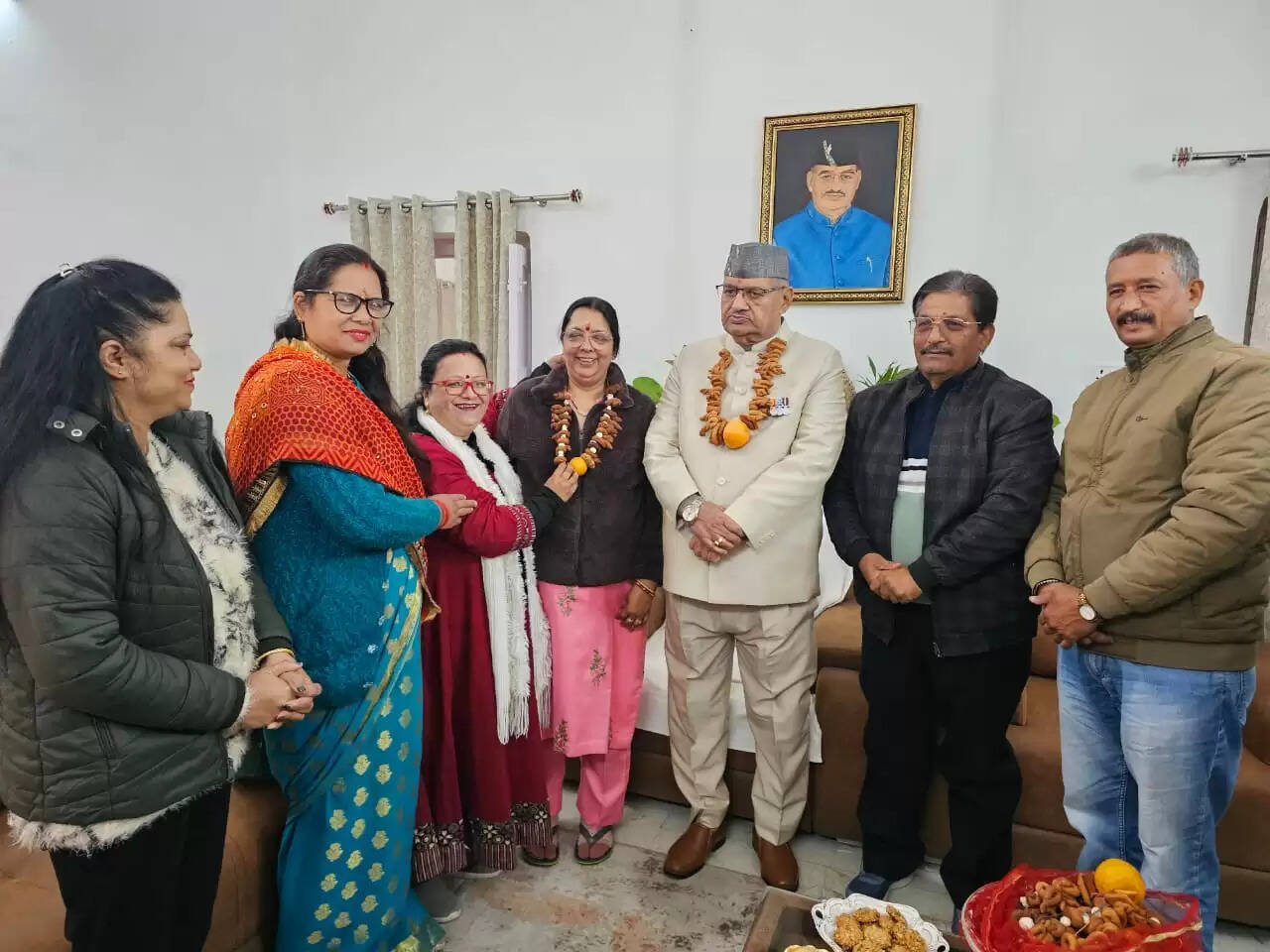 कुर्मांचल परिषद के पदाधिकारियों ने मंत्री गणेश जोशी से की भेंट