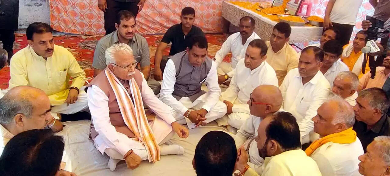 फरीदाबाद:मुख्यमंत्री मनोहर लाल ने किया मां अमृता हॉस्पिटल का दौरा