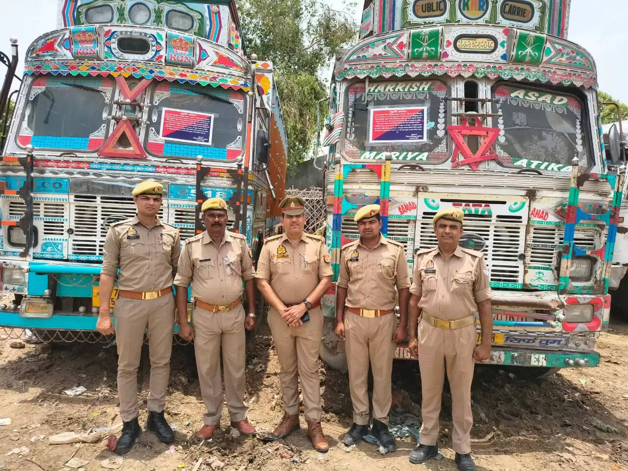 बांदा पुलिस की बड़ी कार्रवाई, 86 लाख रुपये की अवैध सम्पत्ति कुर्क