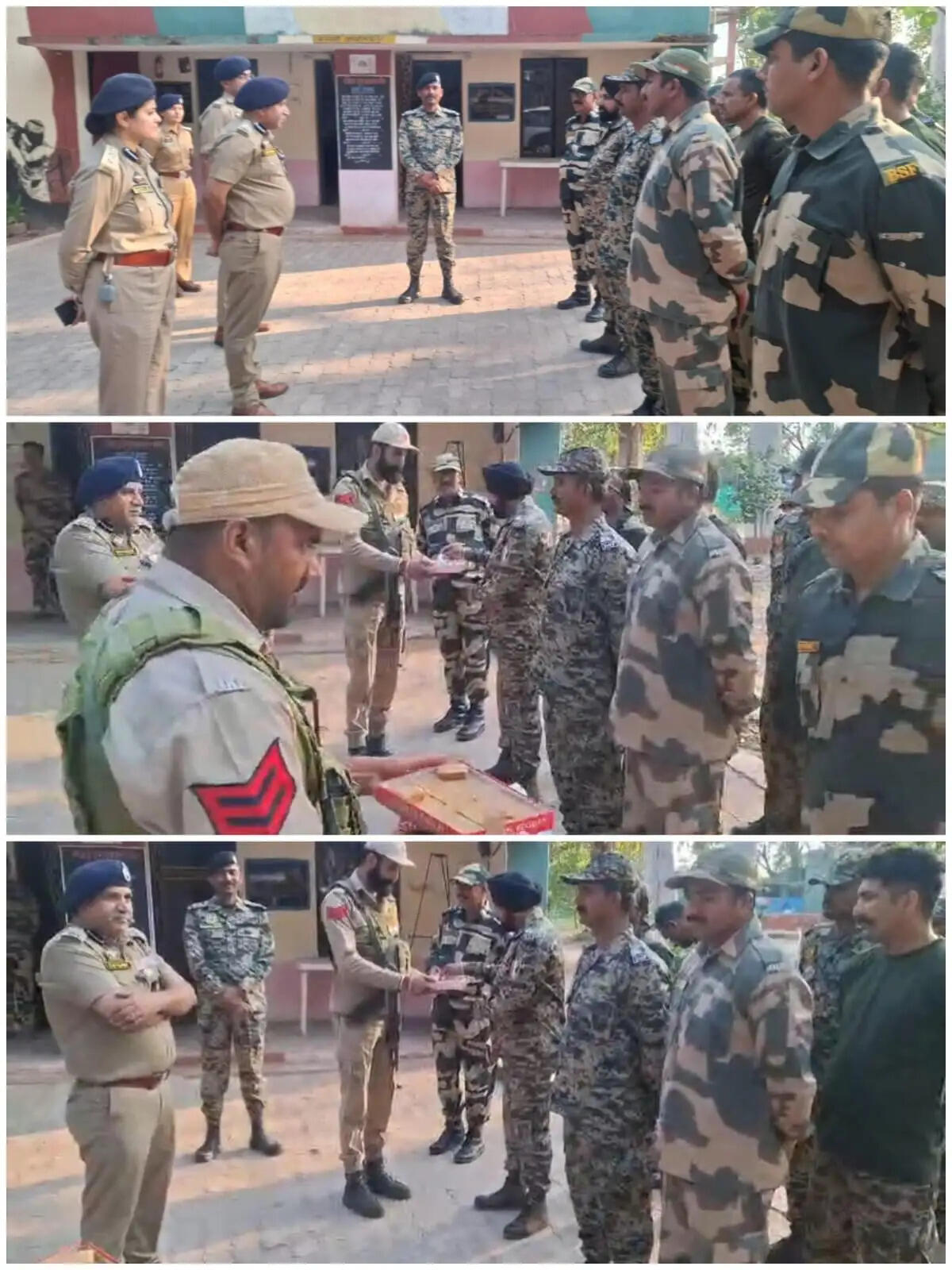 सीमा सुरक्षा को लेकर डीआईजी जेएसके रेंज का कठुआ दौरा, नाकों पर सतर्कता बढ़ाने के निर्देश