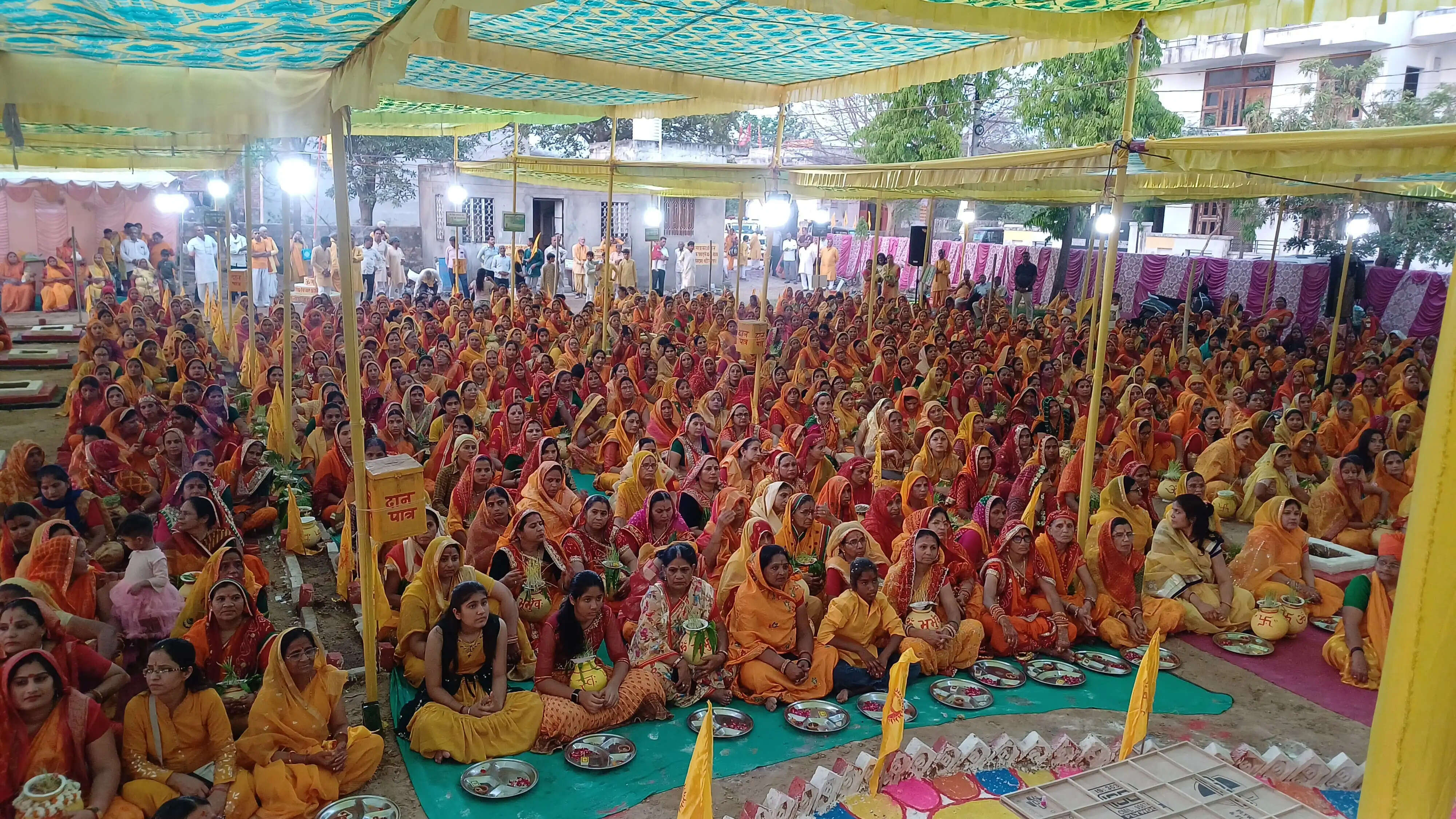 पंचमुखी महादेव मंदिर में 24 कुंडीय गायत्री महायज्ञ में संगीतमय प्रवचन का आयोजन