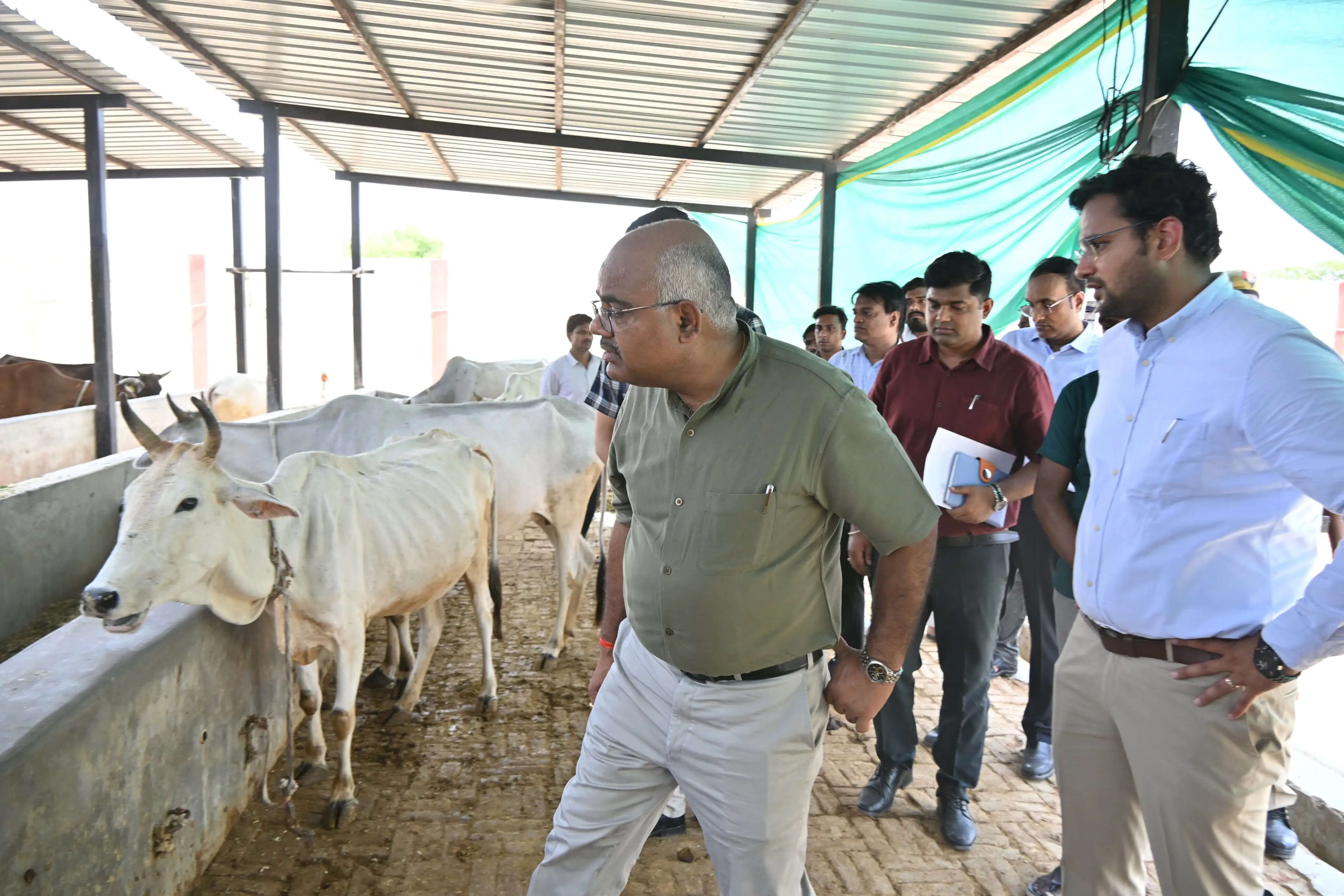 शिवराजपुर की कान्हा गौशाला अन्य निकायों के लिए भी बनेगी प्रेरणा : जिलाधिकारी