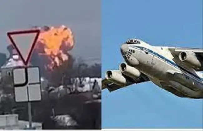 रूस का दावा, यूक्रेन ने किया सैन्य मालवाहक विमान पर हमला, 65 यूक्रेनी युद्धबंदी समेत 74 की मौत