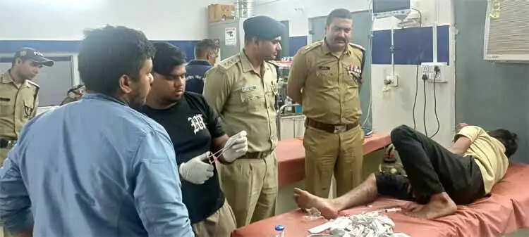 दोहरे हत्याकांड का वांछित आरोपित मुठभेड़ के बाद गिरफ्तार