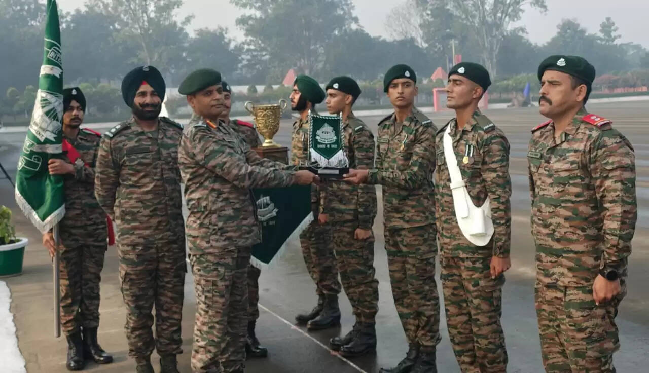 पीआरसी के 962 अग्निवीर जवानों ने ली देश सेवा की शपथ