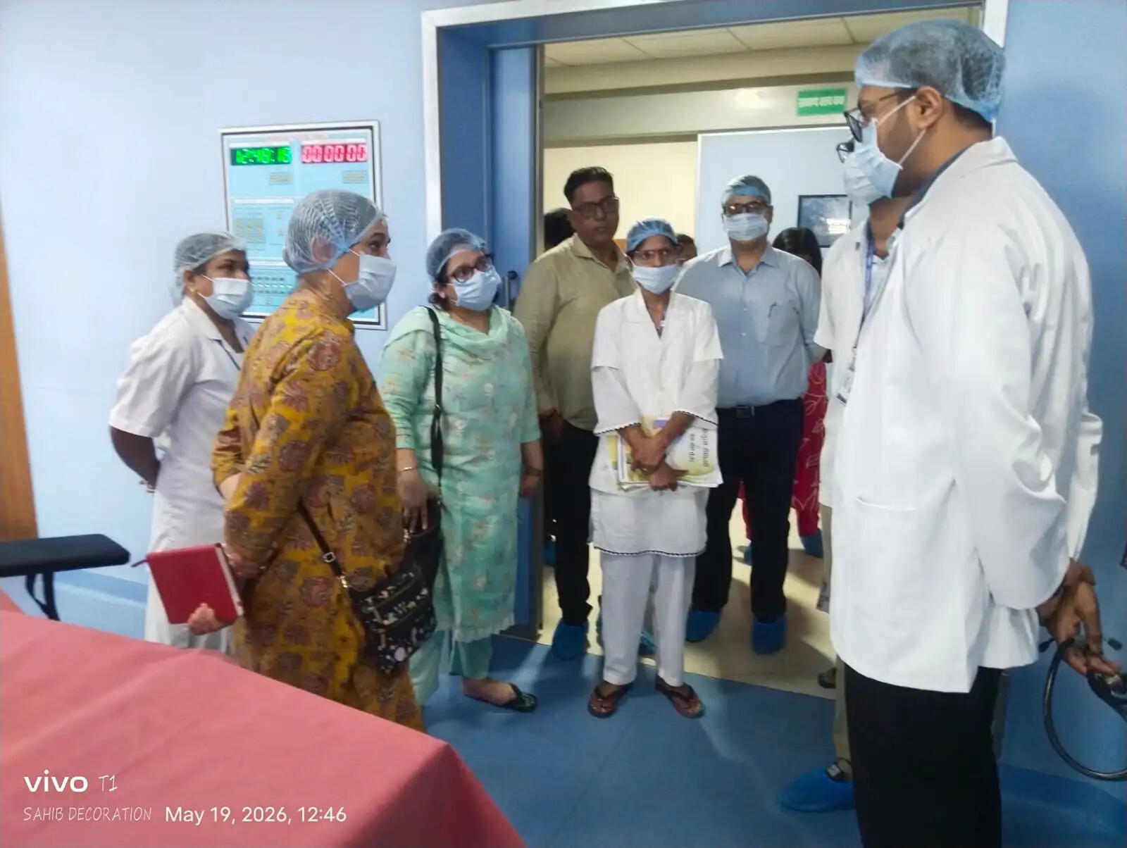 सारण में स्वास्थ्य सेवाओं की सच्चाई जानने छपरा पहुंची केंद्रीय एक्सपोर्ट टीम