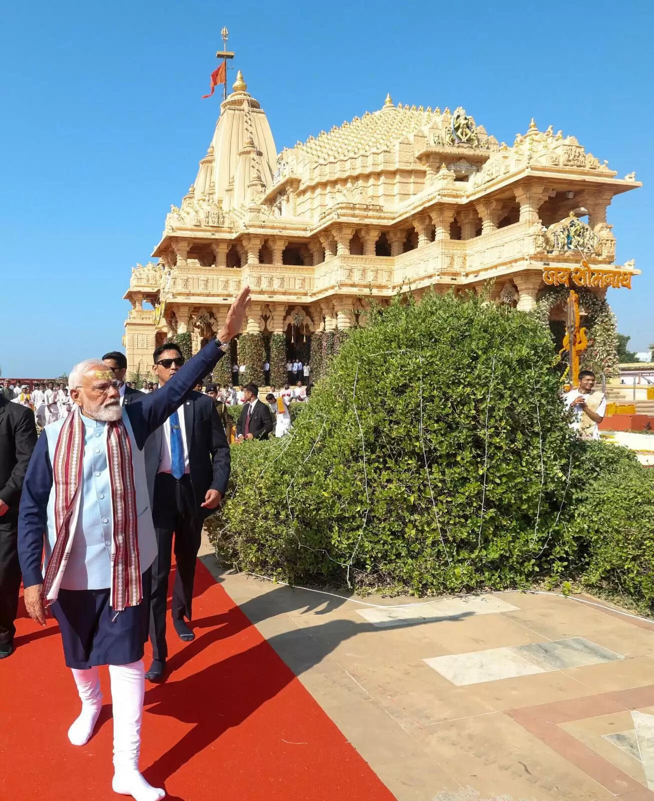 सोमनाथ मंदिर पूर्ण वैभव के साथ विश्व पटल पर प्रतिष्ठित : रेखा गुप्ता