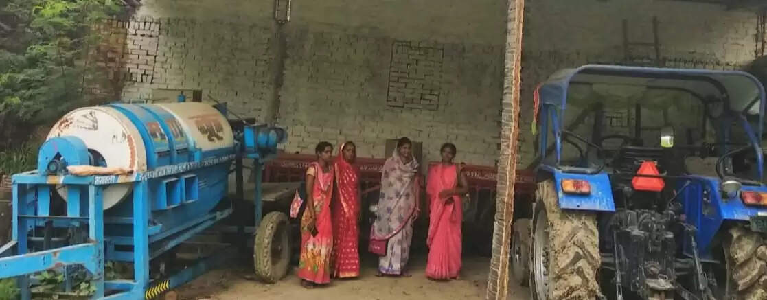 कृषि यंत्र बैंक संचालित कर आधुनिक कृषि को बढ़ावा दे रही हैं जीविका दीदियां