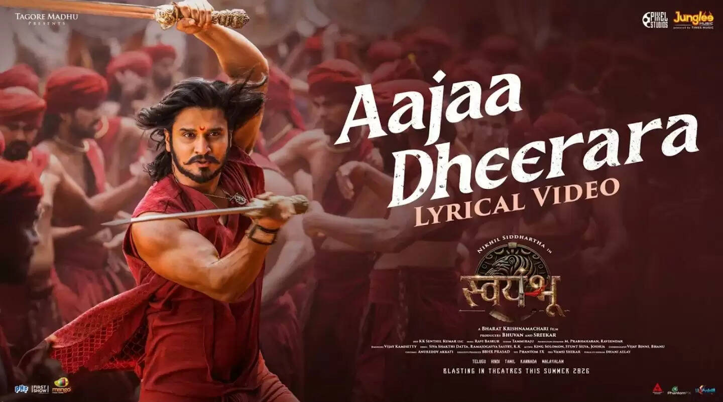 'स्वयंभू' का पहला गाना रिलीज, निखिल सिद्धार्थ का दिखा दमदार योद्धा रूप